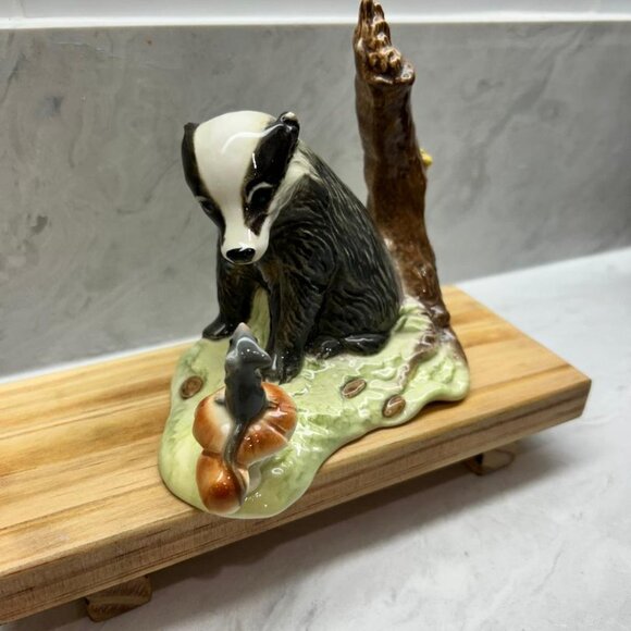 Rare Goebel Honey Badger and Mouse Figurine - Picture 4 of 5